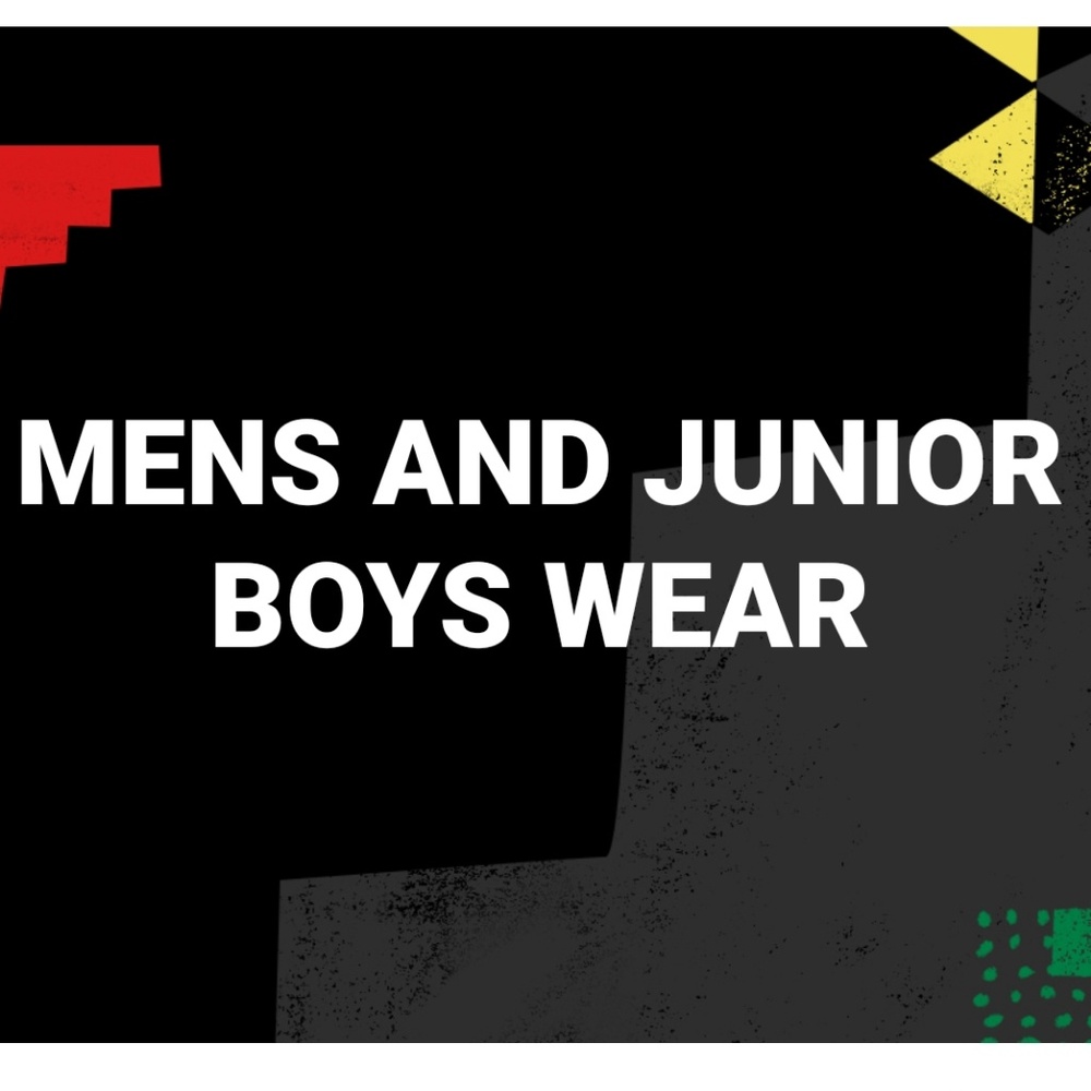 MENS AND JUNIOR BOY STYLES